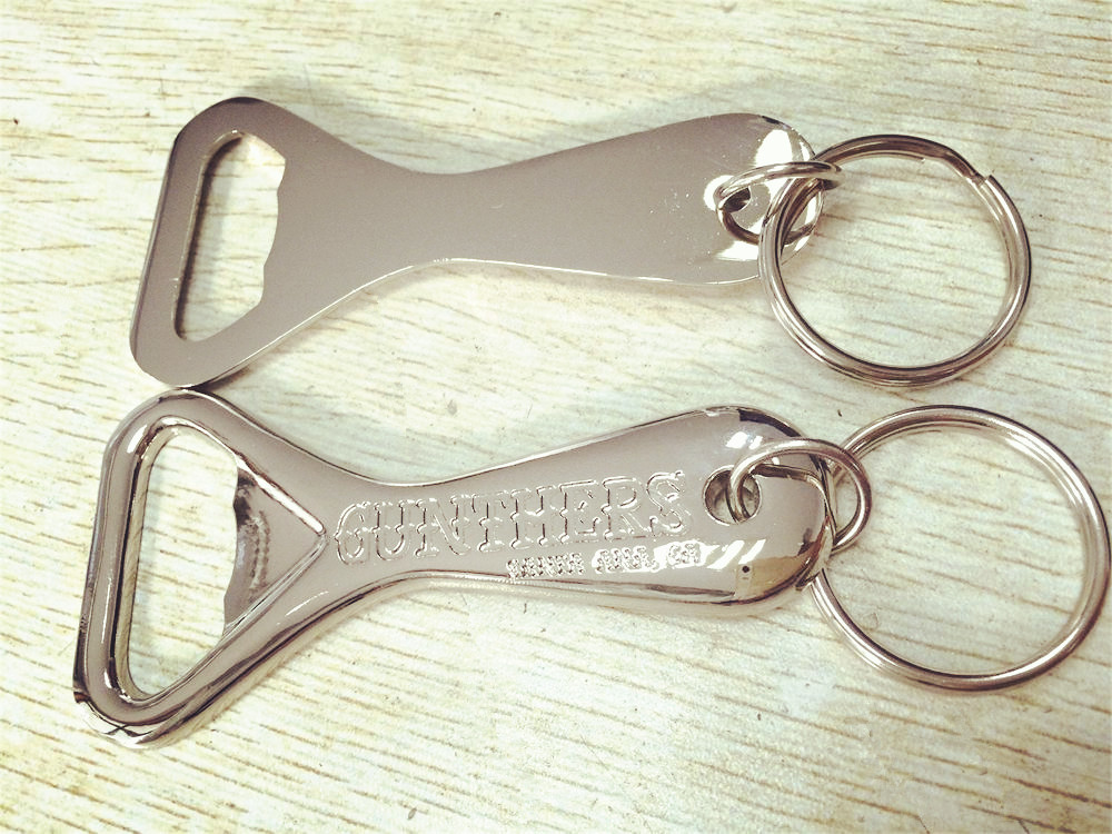 60mm-150mm Metal Bottle Openers , Custom Plating Antique Bottle Opener
