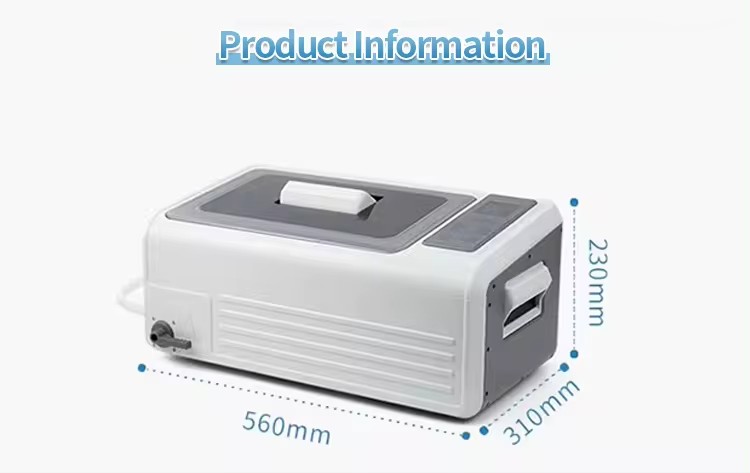 Best Seller Household Ultrasonic Cleaning machine SUS304 6L Dental Lab Steamer Cleaner