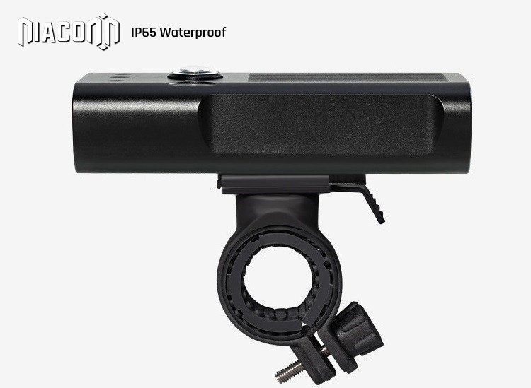 IPX5 Waterproof Bike Front Led Light 30W 3000lm Aluminum Case Power Bank Flashlight