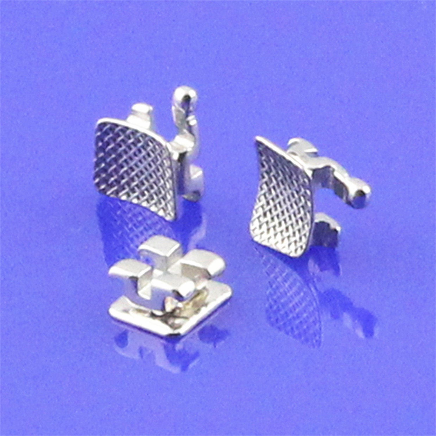 MIM Mini Roth Bracket 2G With Sandblast 0.022 0.018 Slot No Hook 3 WH 345 WH Orthodontic Bracket