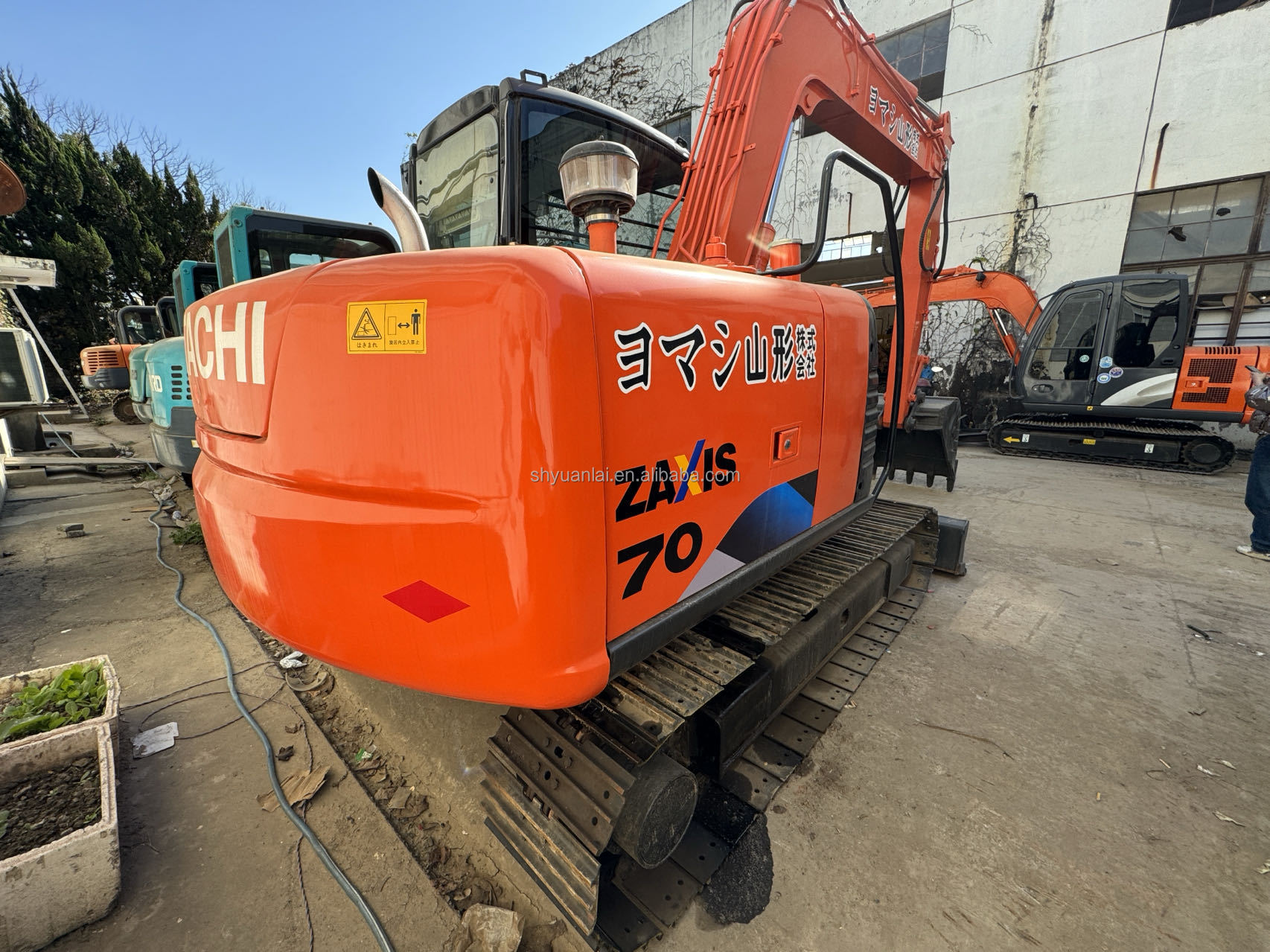 Excellent Condition Hitachi Zx70 Excavator 7ton Second Hand with 0.3m3 Bucket Capacity