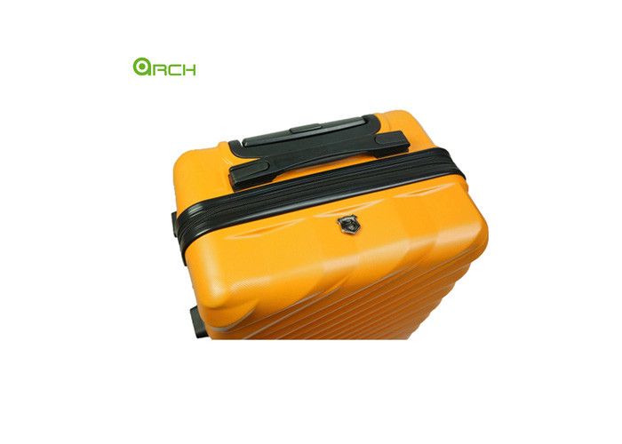 ABS Organizational Double Spinner Hard Carry On Suitcase