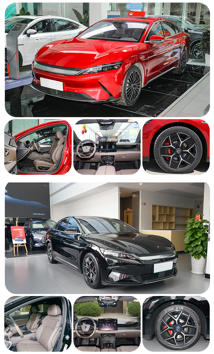 Byd Han 715KM 4WD Flagship Electric Cars Suv High Speed Byd Car 2023 Creation Edition April 2022 Size mm 4995*1910*1495