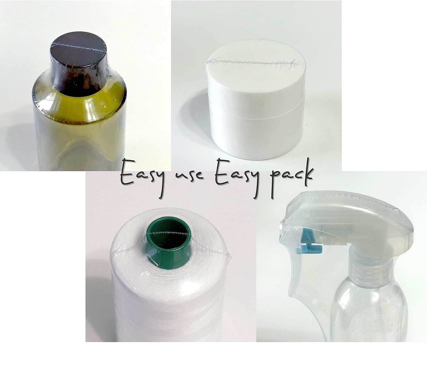 4x6 Inch 500PCS Round Shrink Wrap Bags/Top Dome Odorless 100 Gauge With Vent Hole For Bath Bombs, Soaps, Crafts