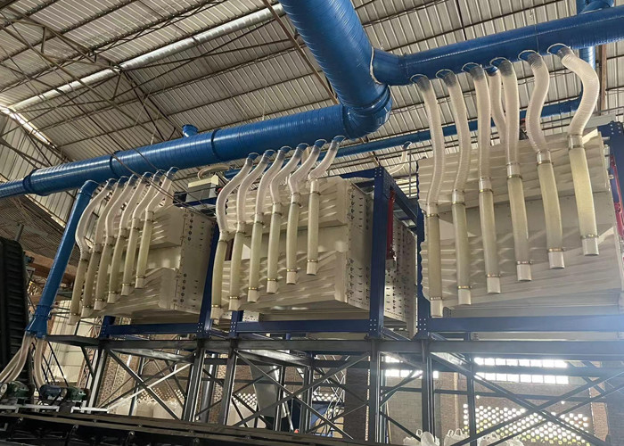 Multi Layer Electric Square Gyratory Vibrating Screen Swing Quartz Sand Screening Machine