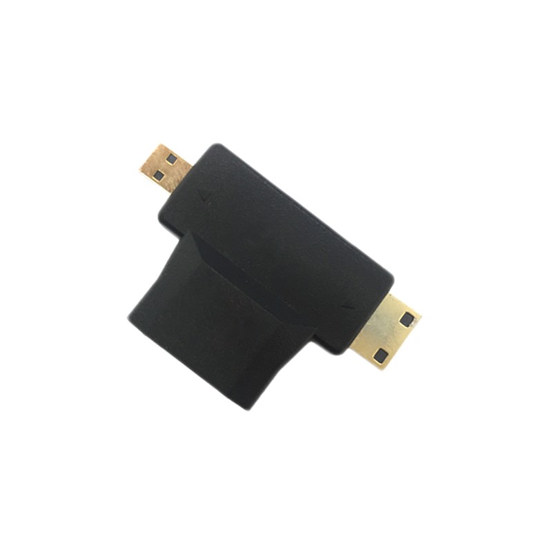Kico K-GE002 2 in 1 Micro HDTV Mini HDTV to HDTV Male to Famale Adapter Gender Changer