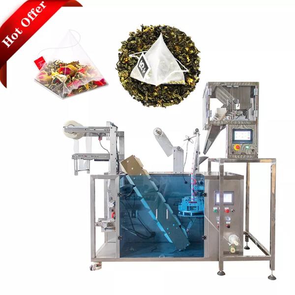 Supplier Wholesale Inner And Outer Triangle Tea Pouch Packing Machine Sachet