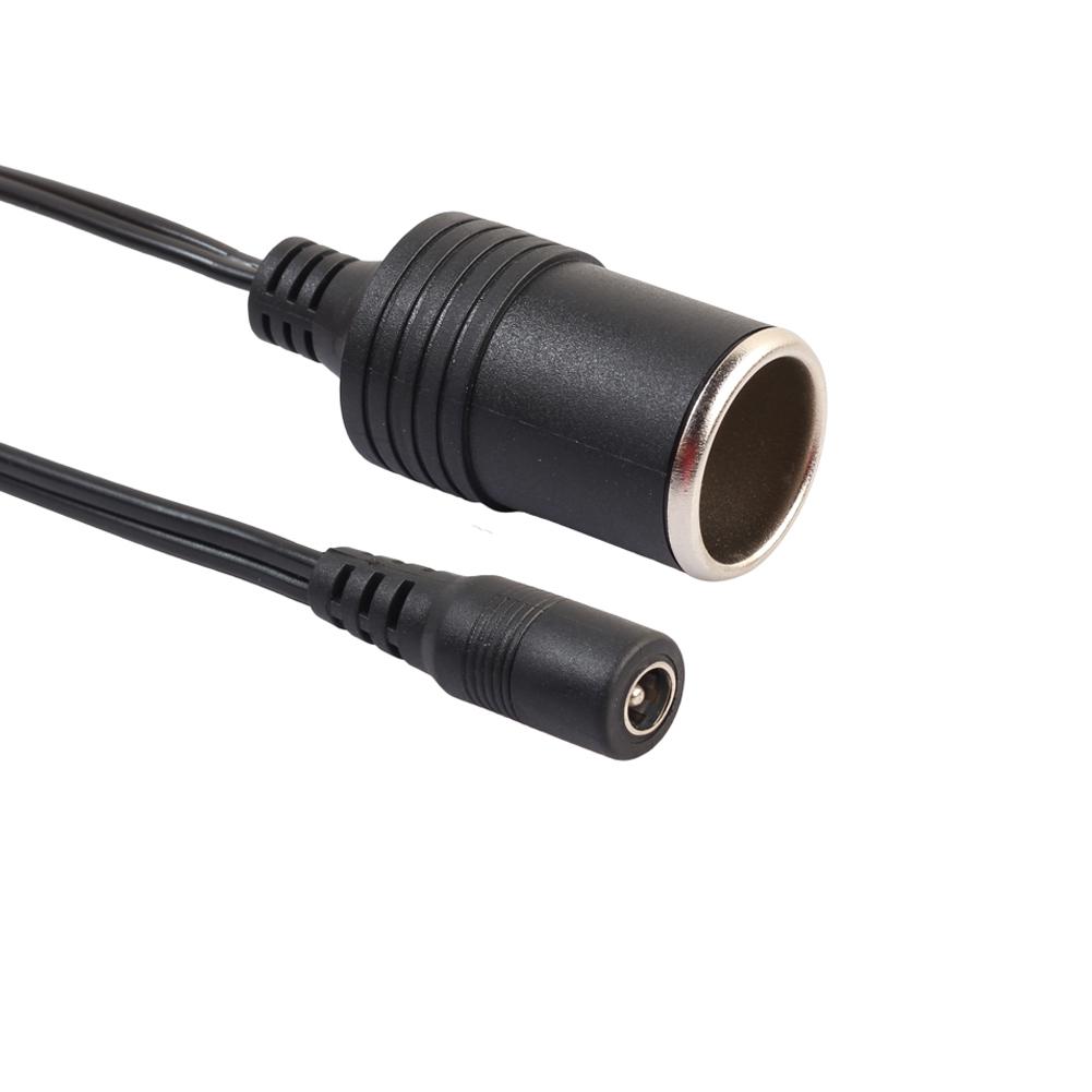 40cm 12v Car Cigarette Lighter Cable 10A Female Socket A B Type