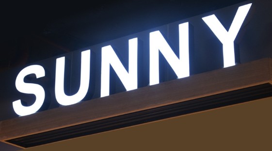 Shop Advertising Signboard Outdoor Custom Logo Acrylic Sign Signage For Mini Letter