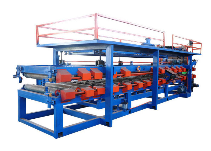 Rock Wool Sandwich Panel Forming Machine / Sandwich Panel Machine Line Size 30*2.2*2.5m