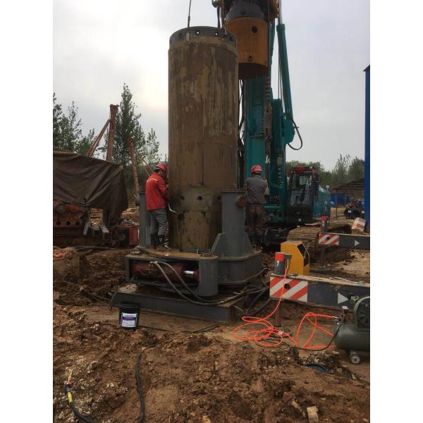 Pdt100 Hydraulic Casing Puller , Pipe Pulling Machine