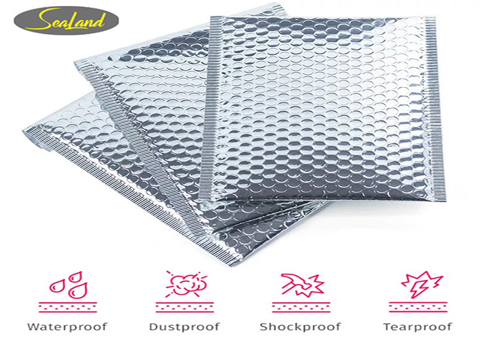 Silver Strong Thick A4 Padded Shipping Envelopes A5 Shockproof Pouches