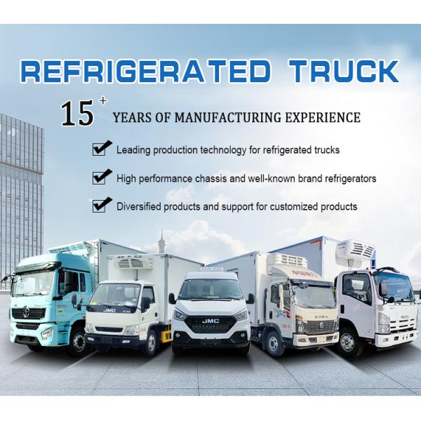 Isuzu KV100 Refrigerated Truck and Double Cab Refrigerator Truck for to International Market