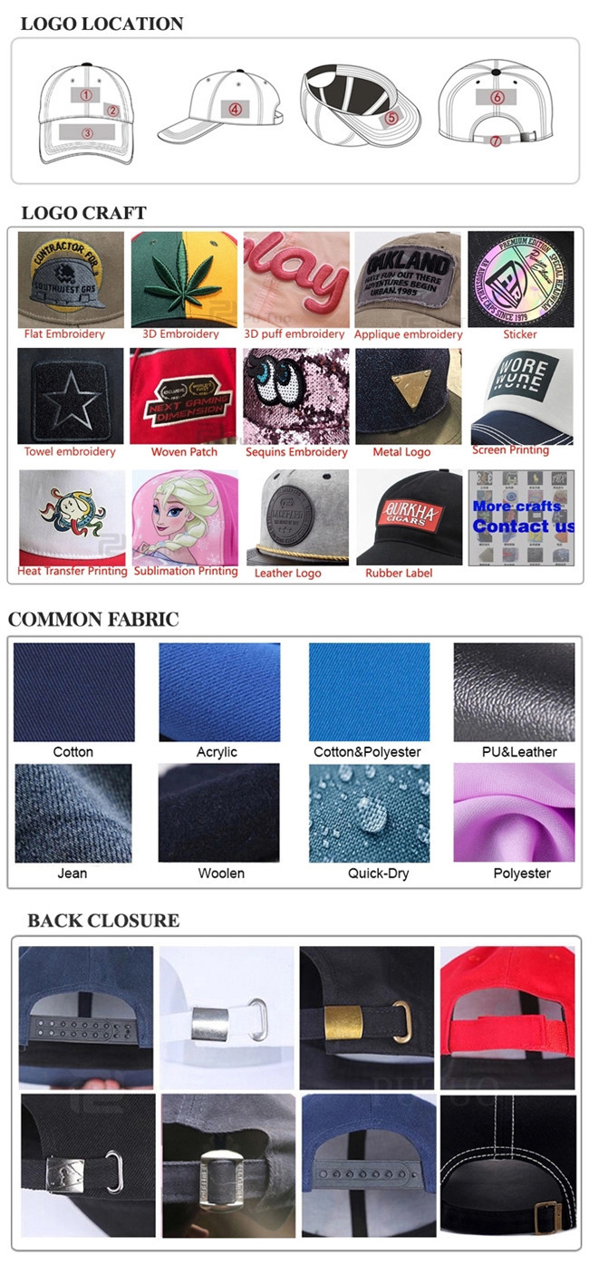 Sublimation Washed Blue Metal Buckle Sports Dad Hats Light Blue Color