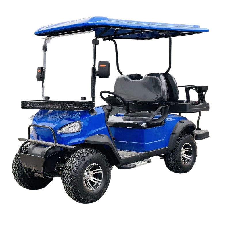4 Seater Golf Cart Automatic Lightweight Brand New 2+2 Seats Luxury Long Range Golf Buggy