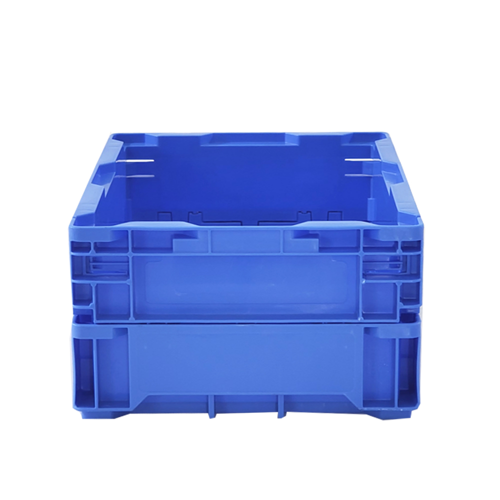 Industrial Packaging Folded Size 365*275*80mm PP Collapsible Plastic Storage Crate Box