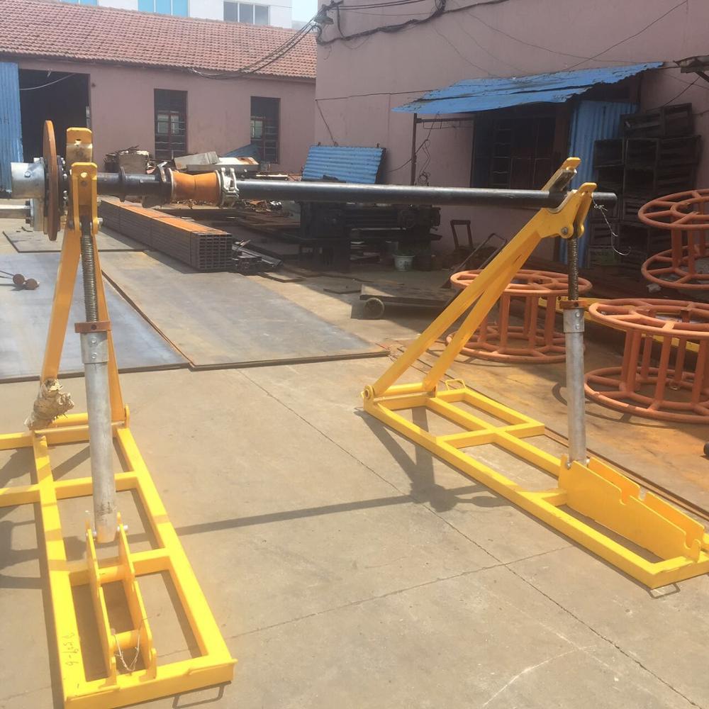 5 tons Integrated Reel Stand With Disc Tension Brake SIPZ5A can be diassembled into 3 pieces