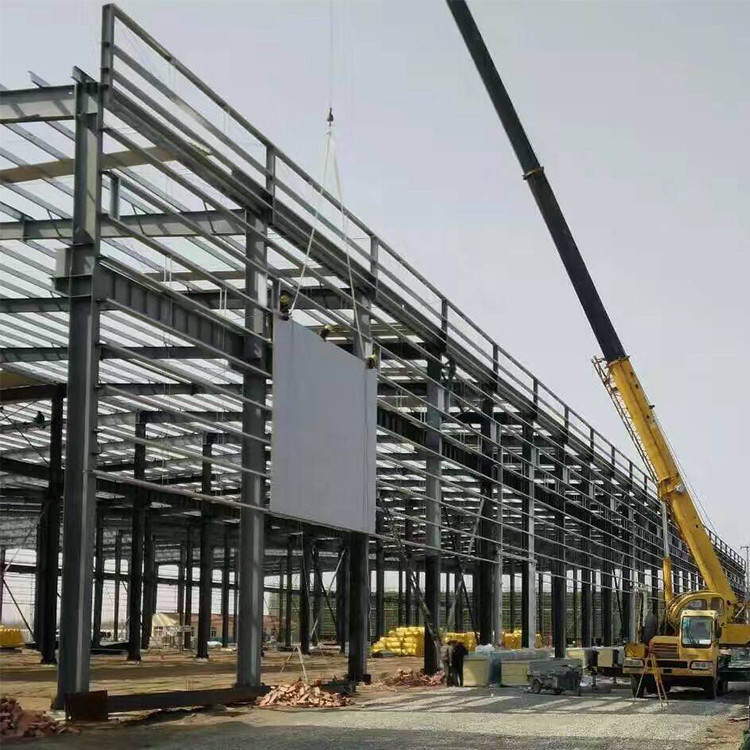 Industrial Steel Structure Workshop , Prefabricated Workshop Sheds