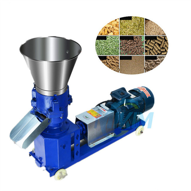 9KLP 120 Gearbox Fodder Processing Machine Animal Pig Duck Rabbit Pellet Making