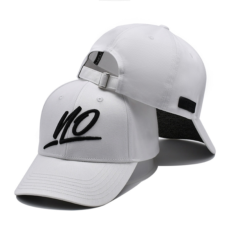 Custom Size Unisex 3D Embroidered Baseball Hat Flat Shape