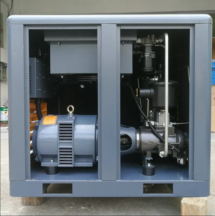 Rotary Air Compressor Screw 10hp For Air Brushing / Blow Cleaning / Bolting / Plug To Male Garden Hose