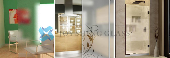 Acid Etched Low Iron Glass