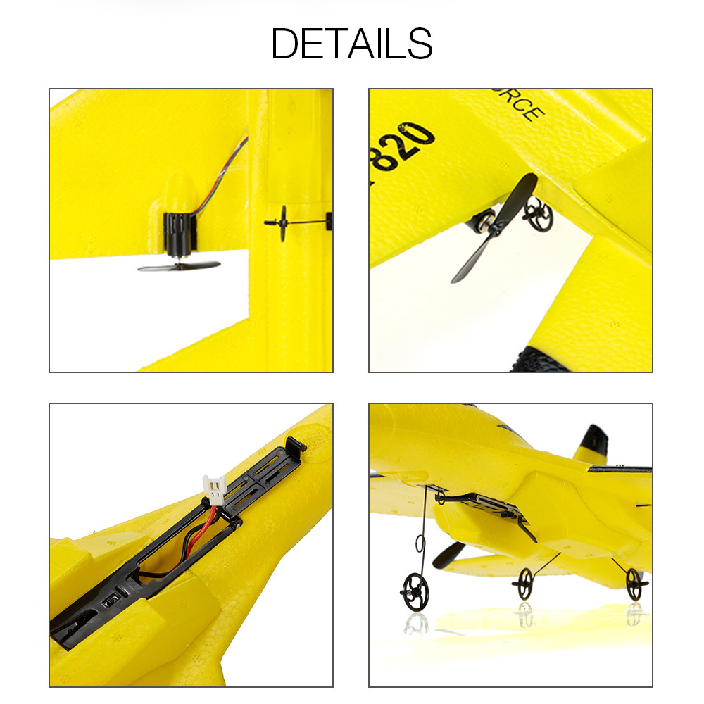 2.4G RC Model Airplanes EPP Foam RC Glider Plane For Micro Indoor Toy Gifts