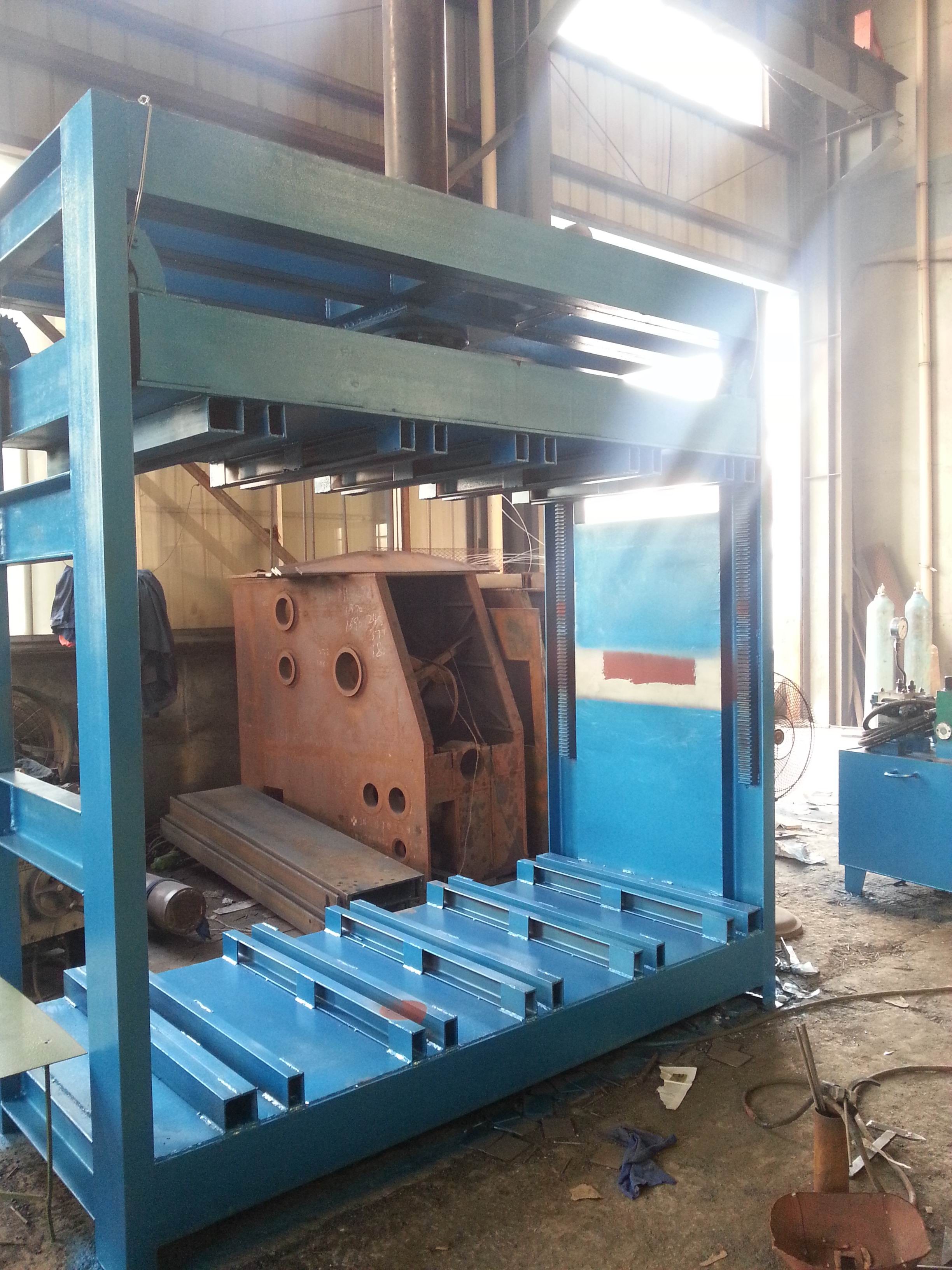 Auto Hydraulic Gabion Mesh Packing Machine 2m x1m x 1m Max Packing Size