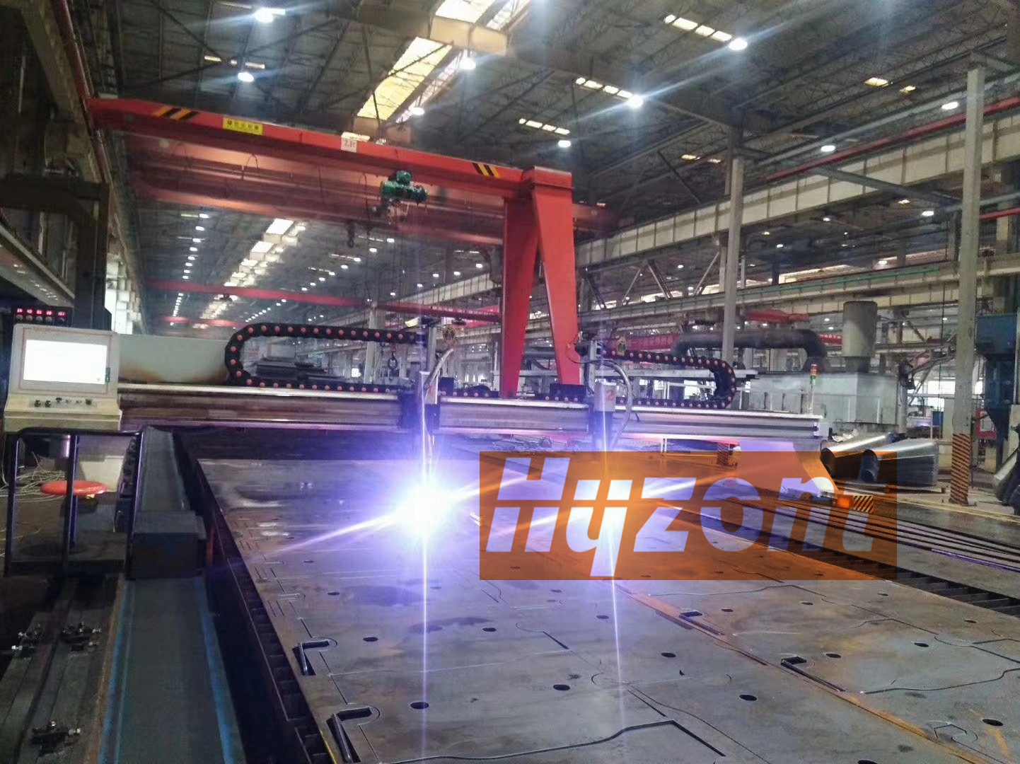 Annealed Gantry CNC Plasma Cutting Welding Machine With Triple Torch