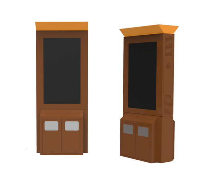 Sunlight Readable 2500 Nits commercial digital signage Android System
