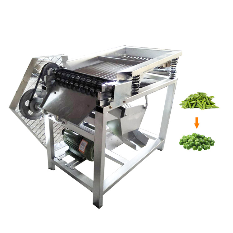 High Productivity Fruit Vegetable Processing Equipment Green Pea Sheller
