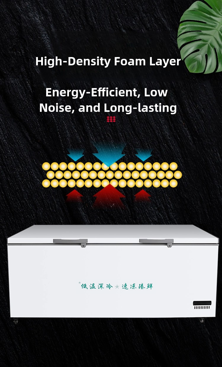 960-2600mm Length Ultra-Low Temperature Freezer for Seafood -45 -60 Degrees Celsius
