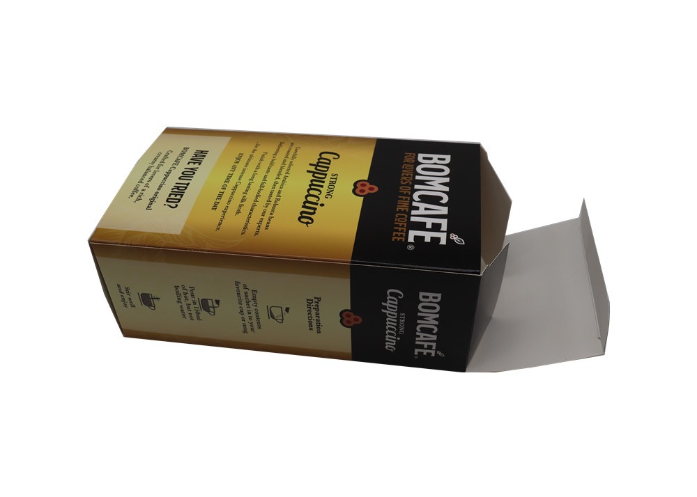 300gsm C1S Paper Coffee Paper Box Capsule Instant Coffee Paper Packaging