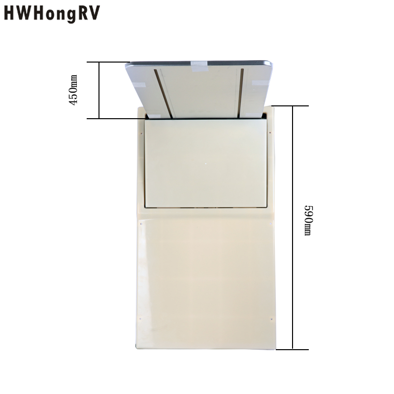 HWhongRV Adjustable Folding Car Electric Lift Table for Luxury Van electric table for vip cars and mpv construction machinery