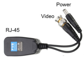 1 Chanal VB202HD Camera Transceiver Video Balun With Pignail No Power Required