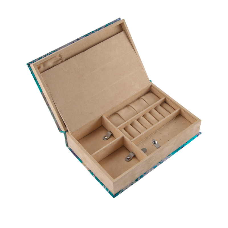 Luxury MDF Jewelry Gift Boxes Bulk Organizer PU And Velvet Lined