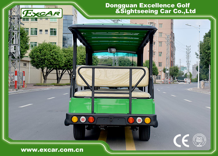 Small Electric Shuttle Bus With Roof & Windshield For Large Parks Playground