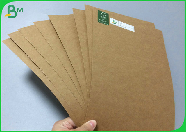 SGS Certification Approved Brown Kraft Liner 300g 350g For take away box 
