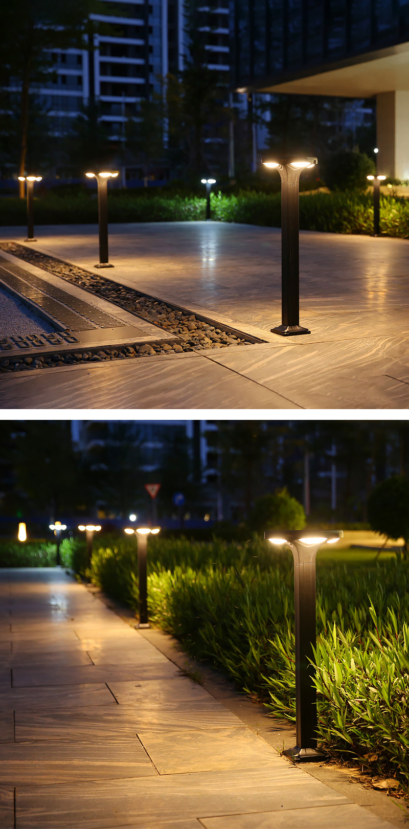 Solar Powered Lamp Waterproof IP65 Landscape Lighting Yard Lawn Decoration