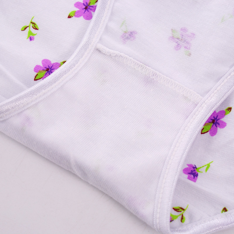 Customized plus size cotton ladies underwear