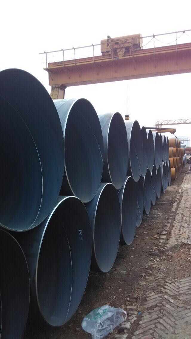 SSAW Oil Steel Pipe , API 5CT Welded Spiral Steel Pipe For Water Well