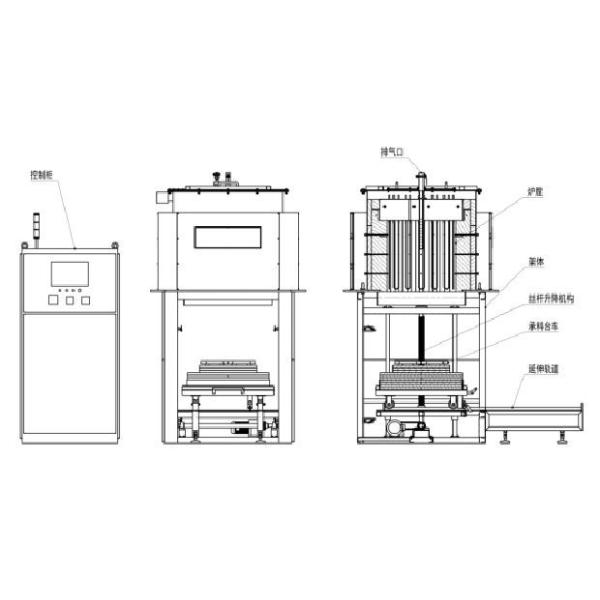 Chitherm Bf125-17 High Temp. Bell Furnace
