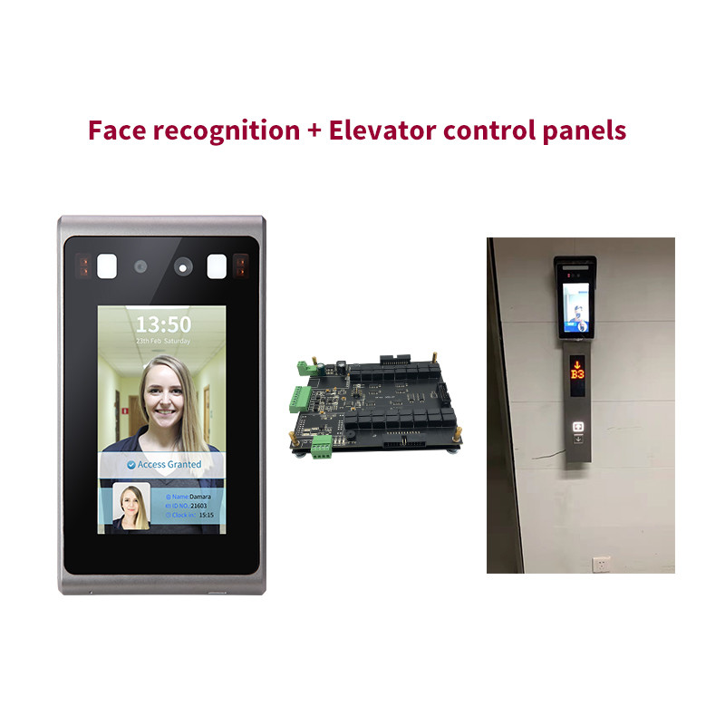 Standalone WDR Face Recognition Terminal Board Elevator Door Gate