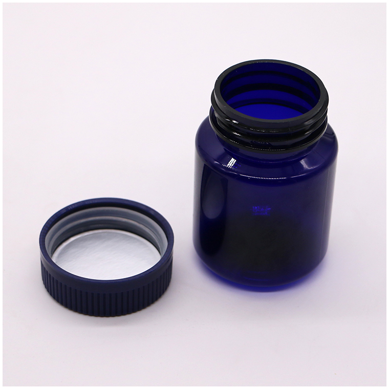 120mL PET Pill Bottle with Push Down and Turn Safety Cap Pharmacy Vial Container