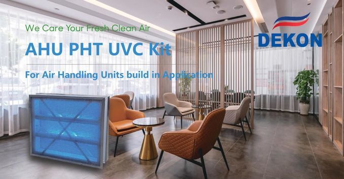 Plug in PHT UV Lamp air sterlizer for fan coil units, Rooftop units ducts or AHU System ducts to fight with covid-19