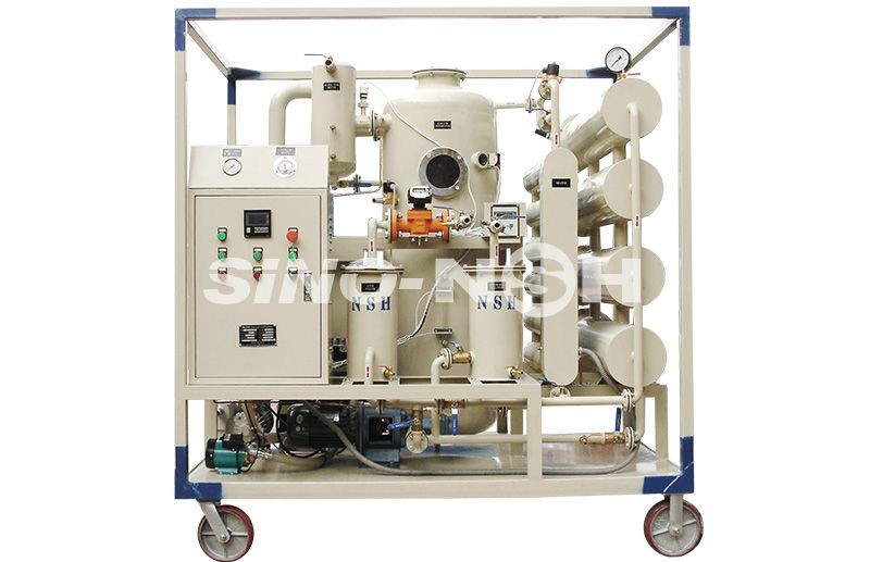 High Speed Vacuum Insulation Oil Purifier 240kw Fast Oil Filter VFD Series