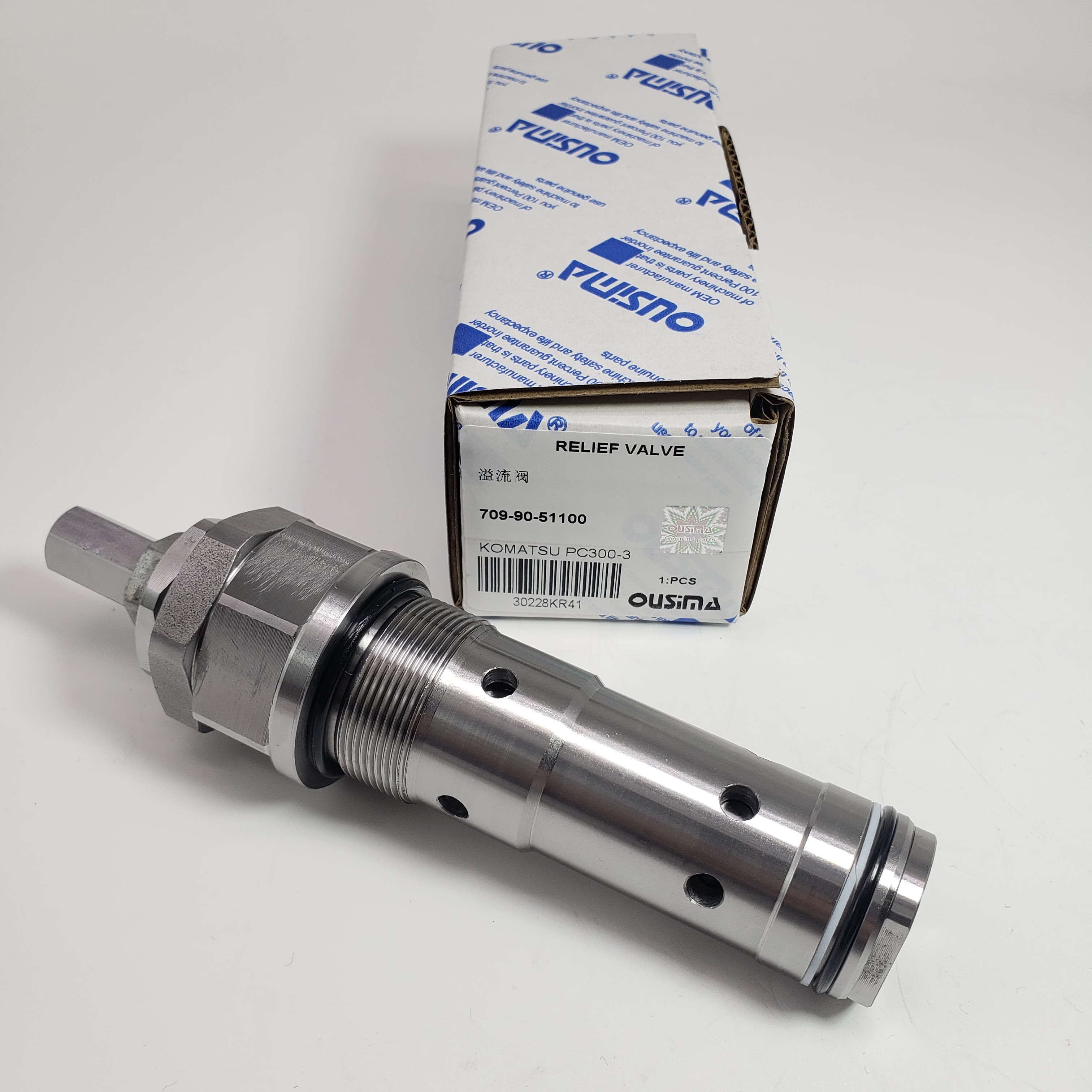 Relief Valve 709-90-51100 For KOMATSU PC300-3 PC400-3