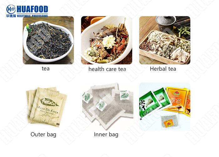 Healthy Red Tea Bag Packaging Machine 3.7kw High Accuracy