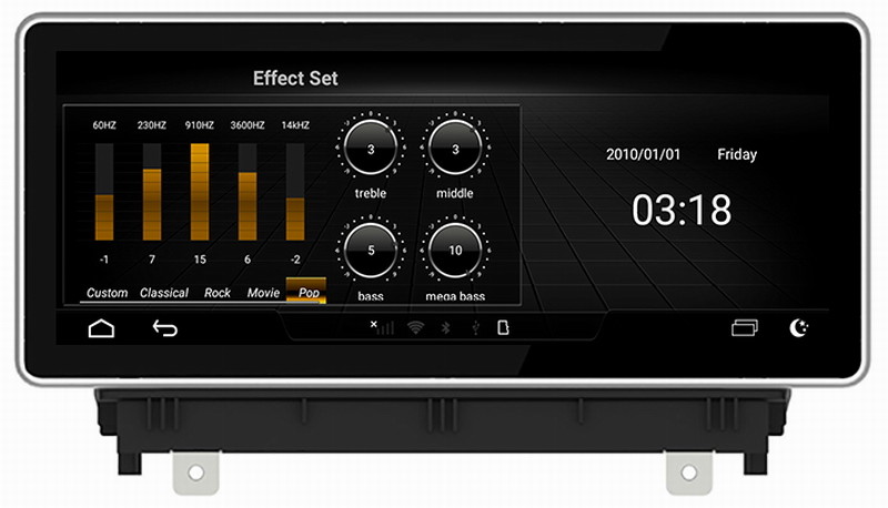 Ouchuangbo multimedia player gps radio for Audi A3 2014-2017 support BT MP3 mirror link android 8.0 OS 4+32