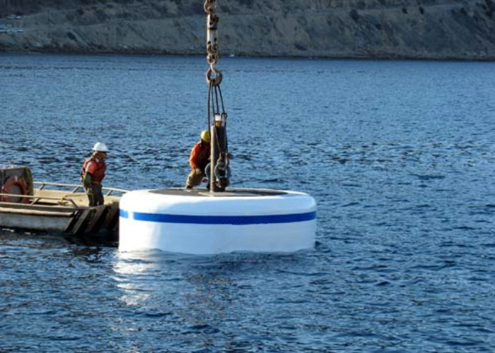 Offshore Anchor Marine Mooring Buoy EVA Foam Filled Buoys For Ships Mooring